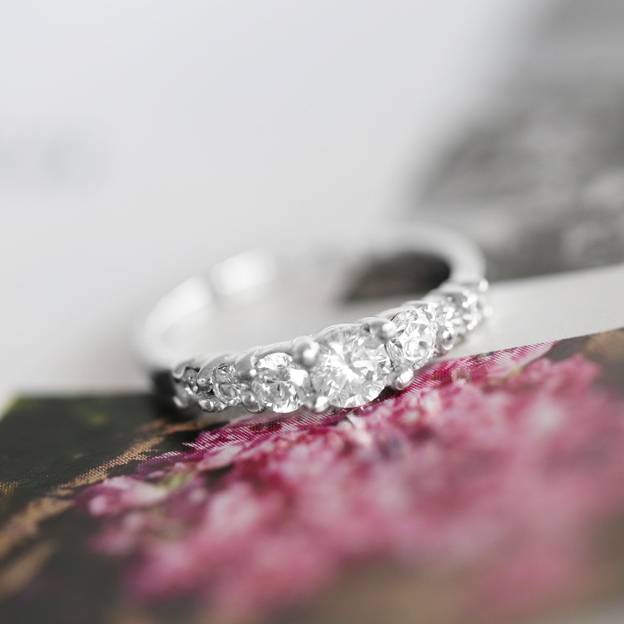 Zilveren kinderring met zirkonia