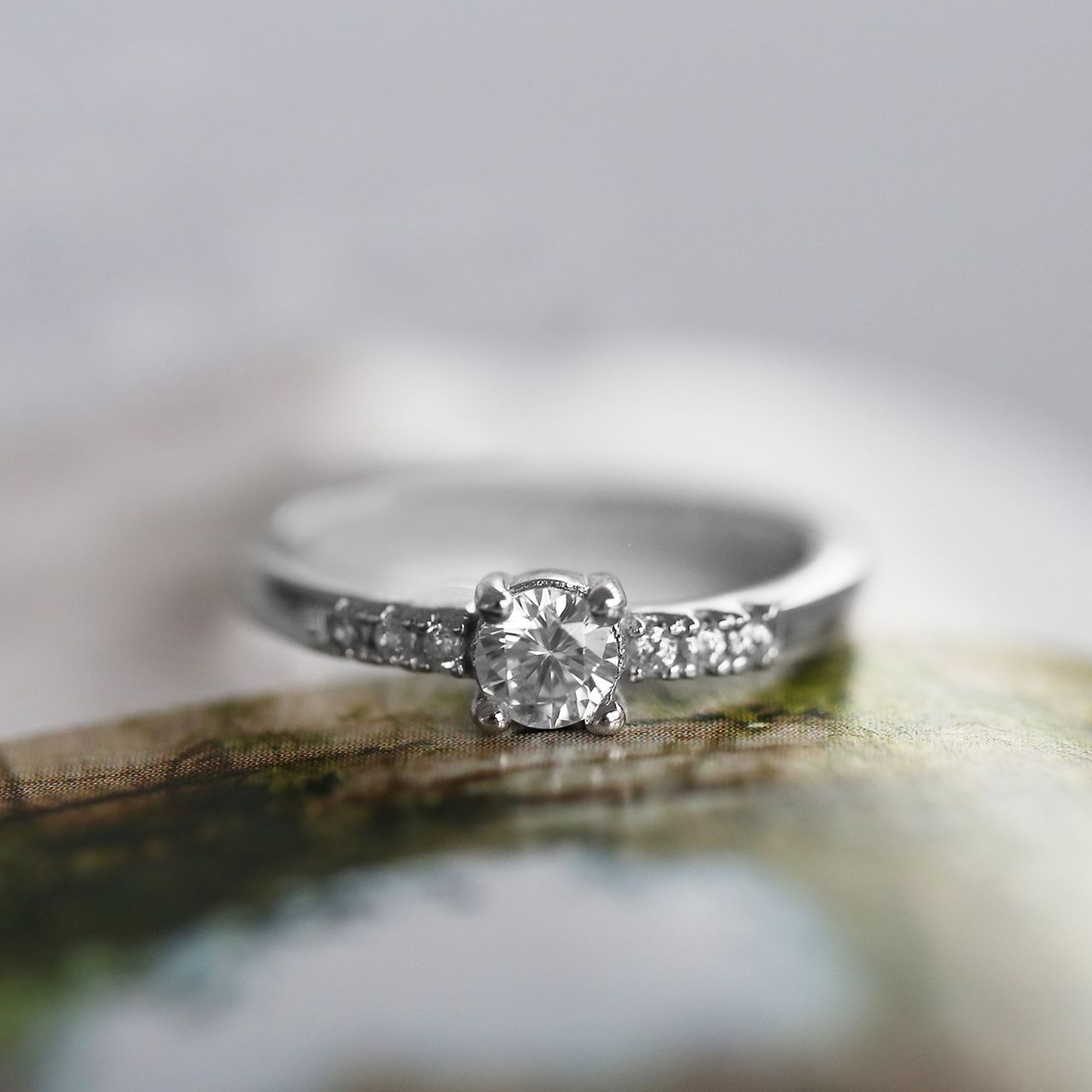 Kinderring aus 925 Silber mit Zirkonia