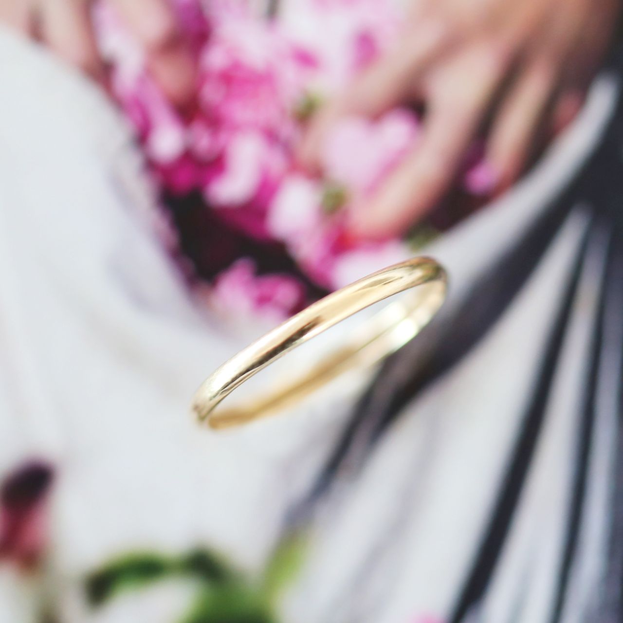 14 karaat geelgouden ring