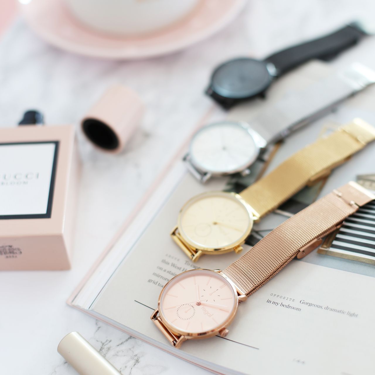 Regal Dames Horloge Rosekleurig