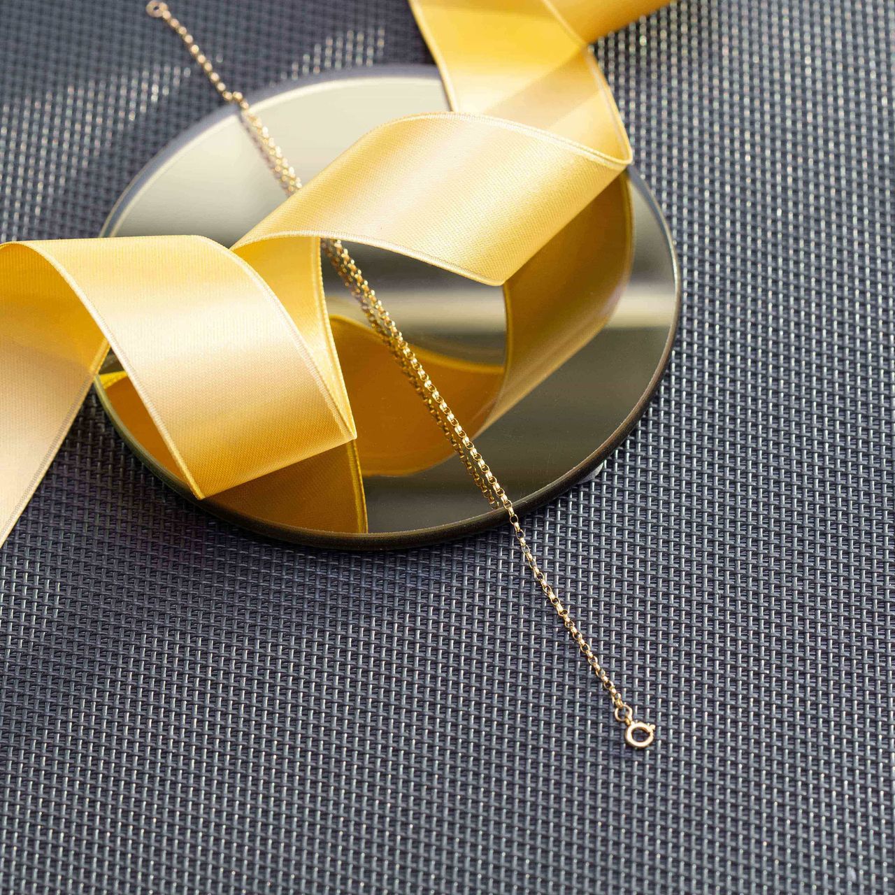Armband aus 375 Gold, Belcher, Jasseron