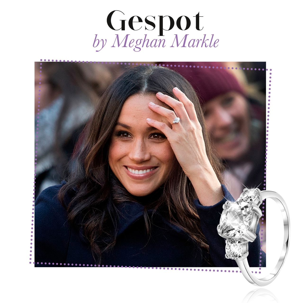 Ring, 925 Silber, mit Zirkonia