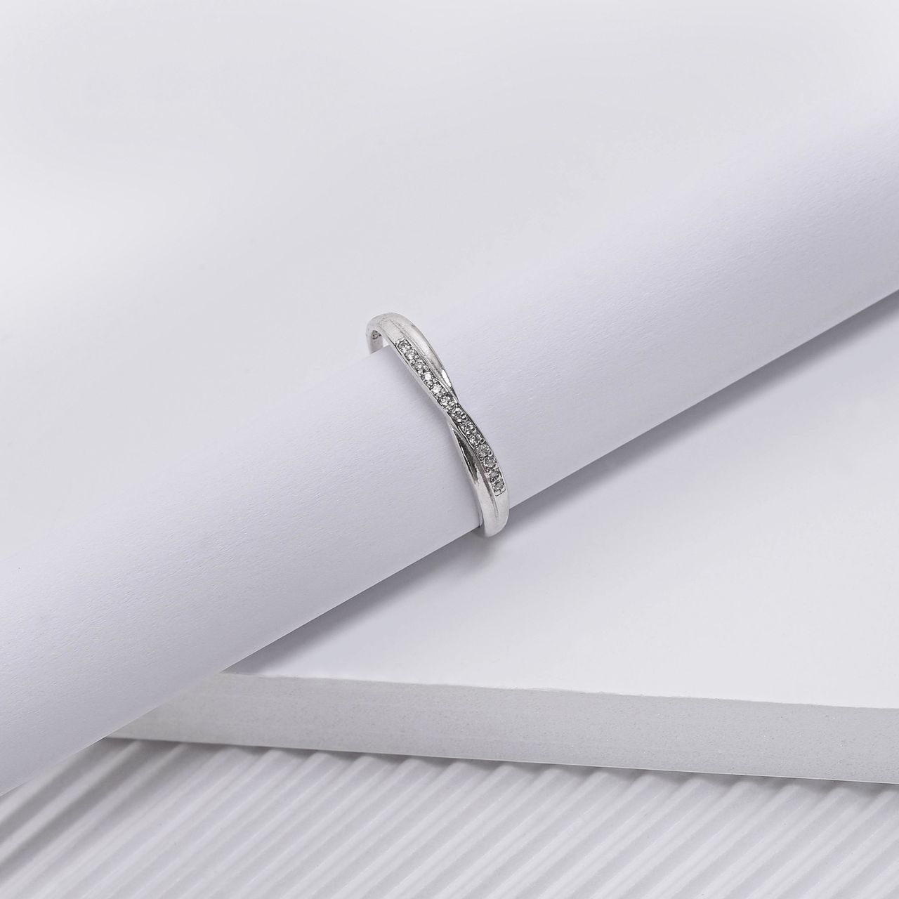 Ring, 925 Silber, mit Zirkonia