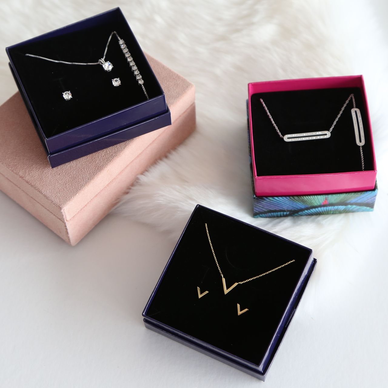 Gerecycled stainless steel set open bar met kristal