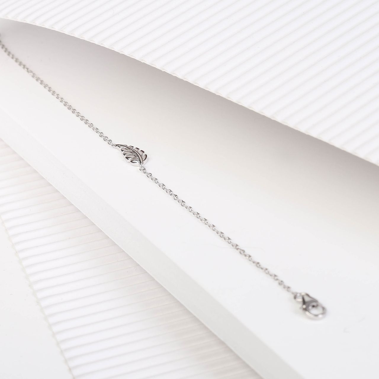Armand aus 925 Silber mit Blatt Bali