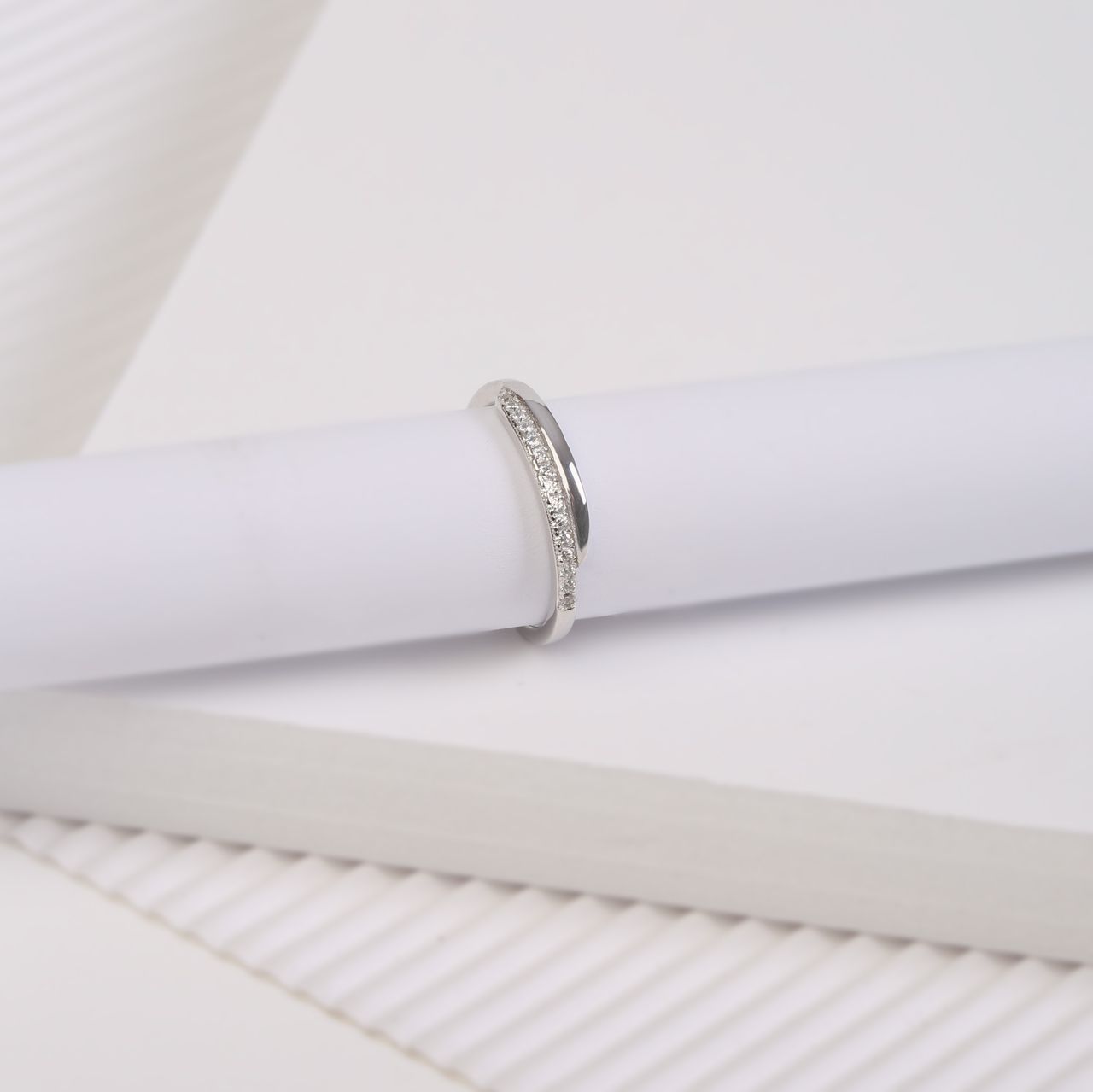 Ring, 925 Silber, mit Zirkonia