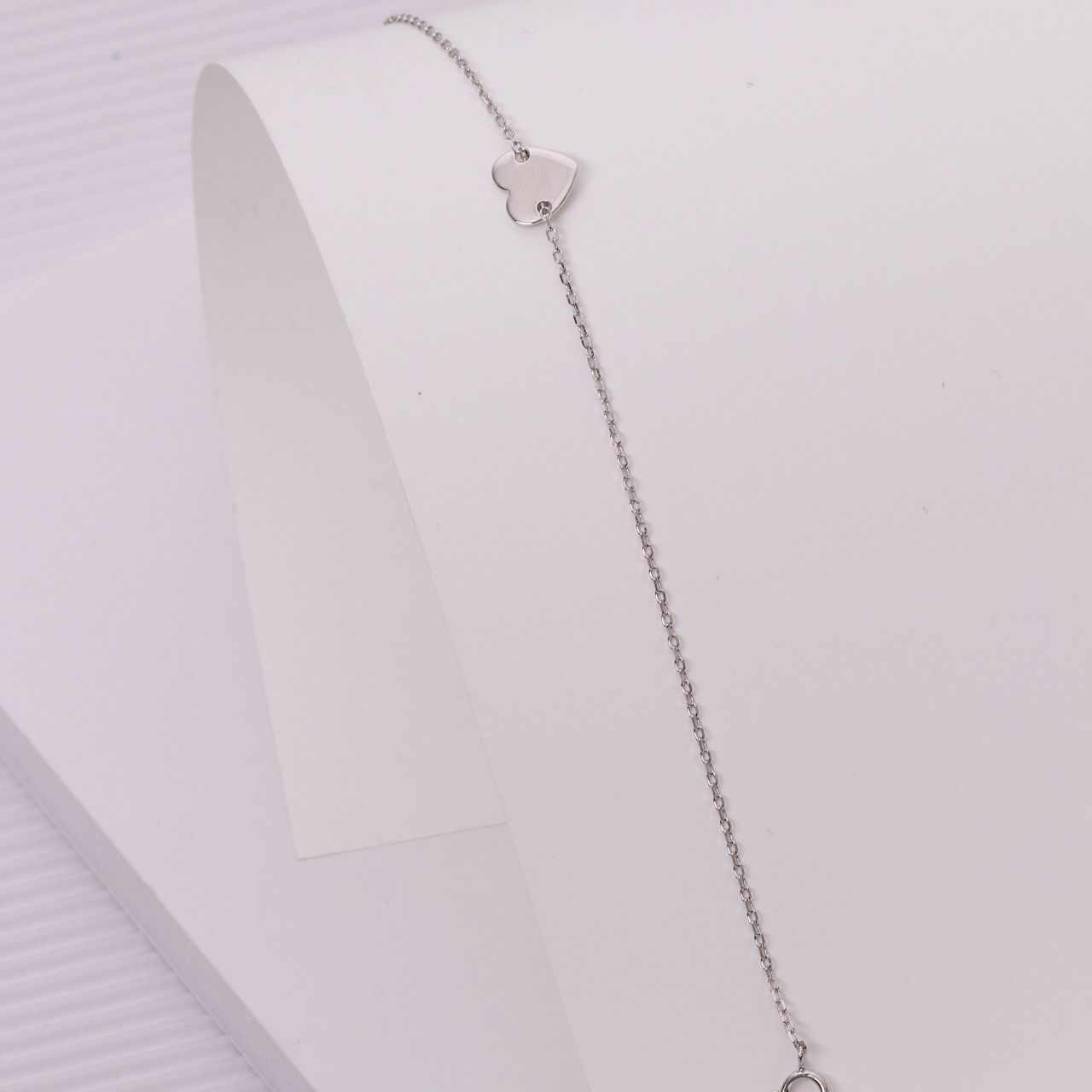 Armband, 925 Silber, Gravurherz