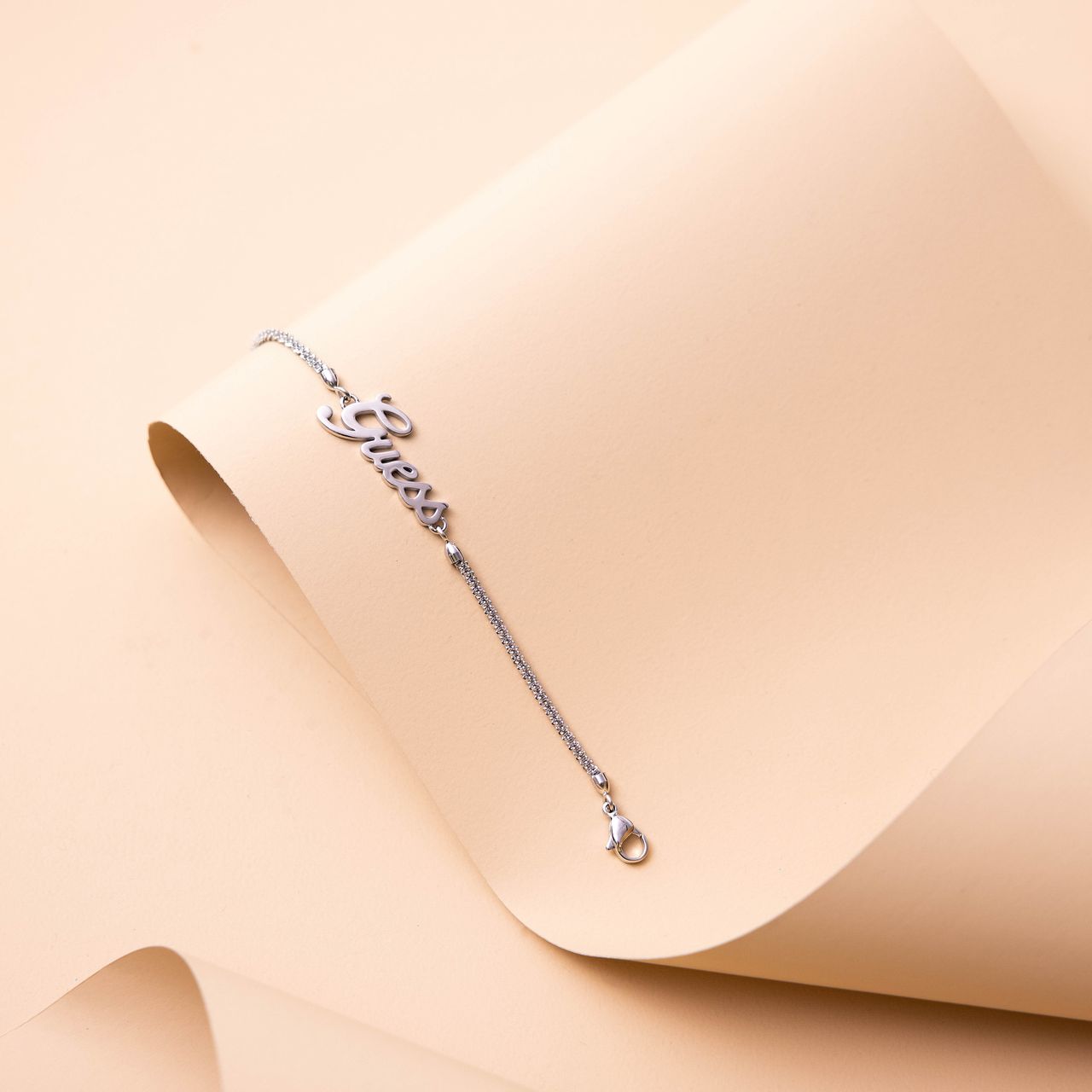 Guess stalen armband Guess LOGO POWER