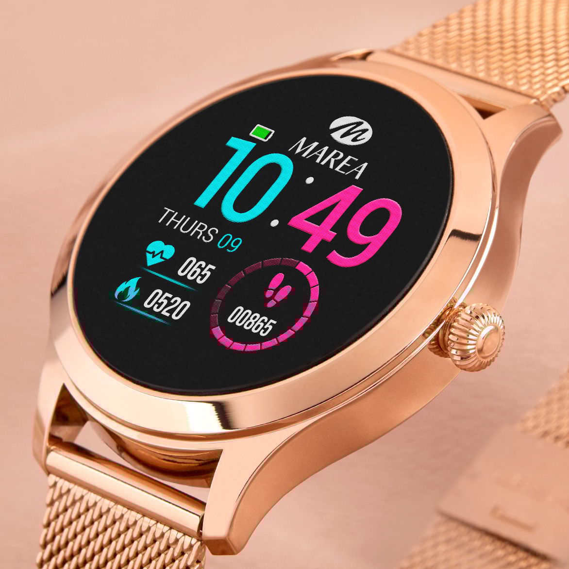Marea smartwatch met extra horlogeband B59005/2