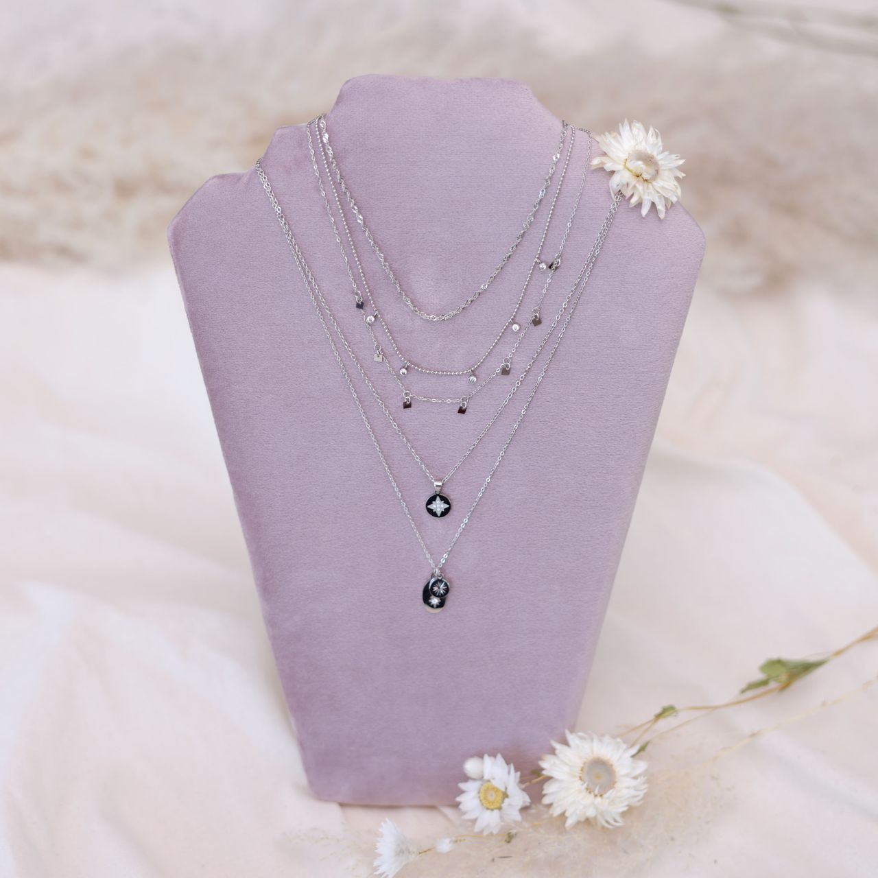 Myla stainless steel goldplated ketting voor dames