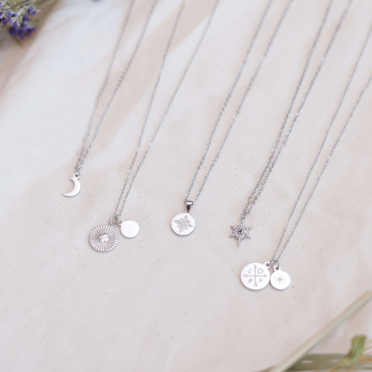 Myla stalen goldplated ketting voor dames