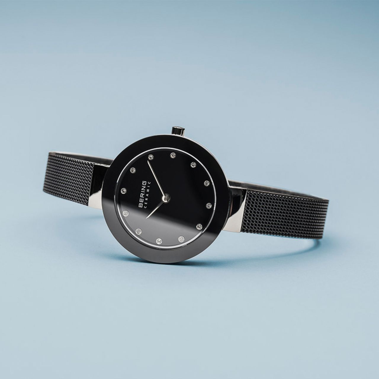 Bering Damenarmbanduhr aus Edelstahl, Modell 11429-102