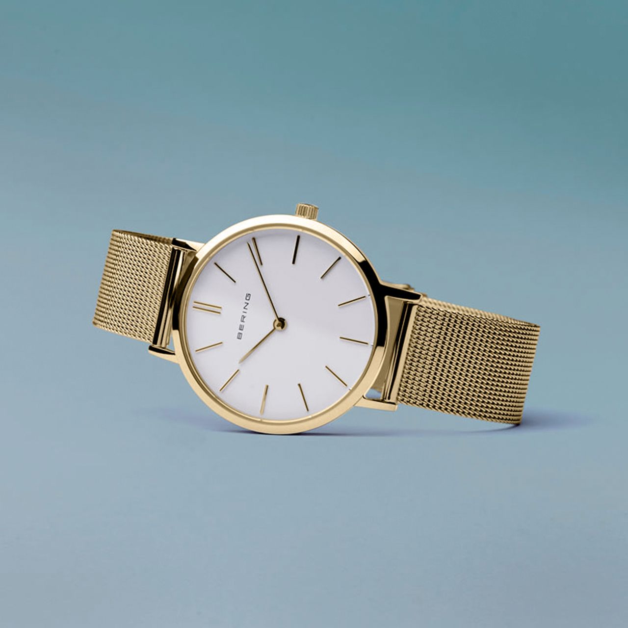 Bering Damenarmbanduhr aus Edelstahl, Modell 14134-331