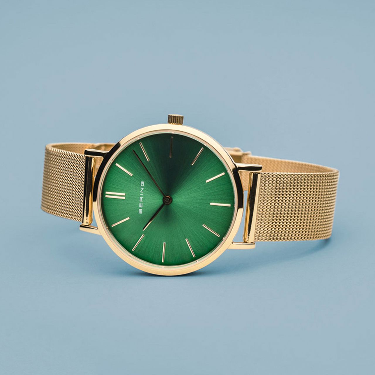 Bering Dames Horloge Rosekleurig 14134-338