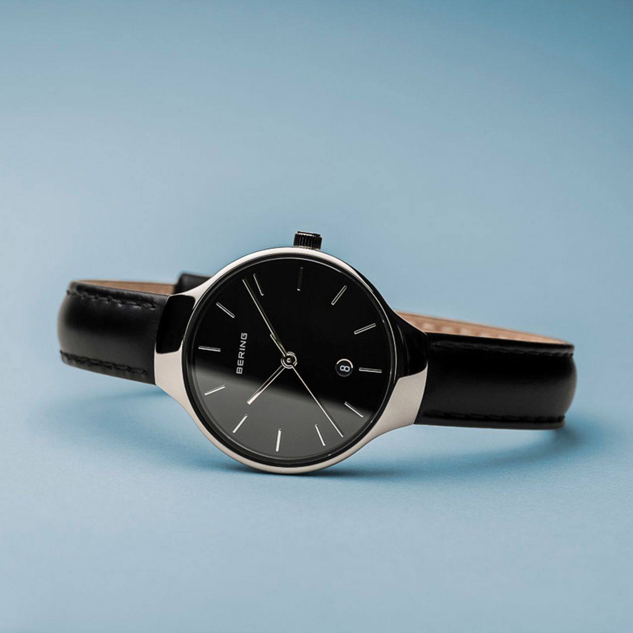 Bering Dames Horloge Zwart 13328-402