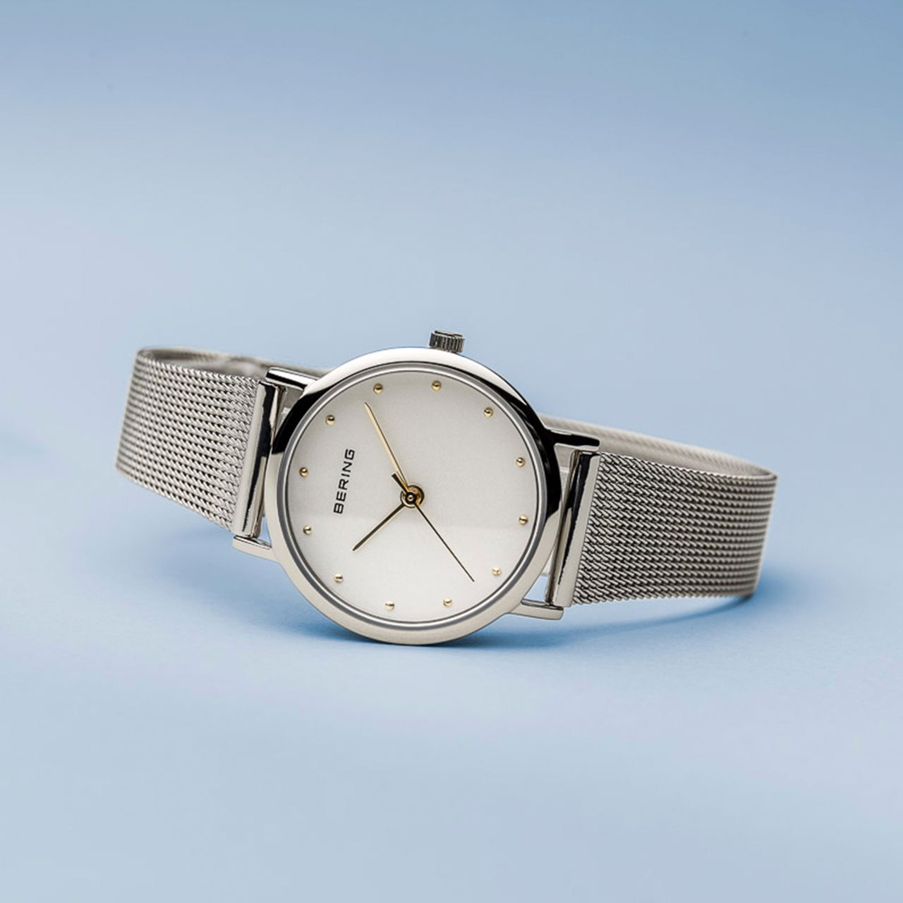 Bering Dames Horloge Zilverkleurig 13426-001