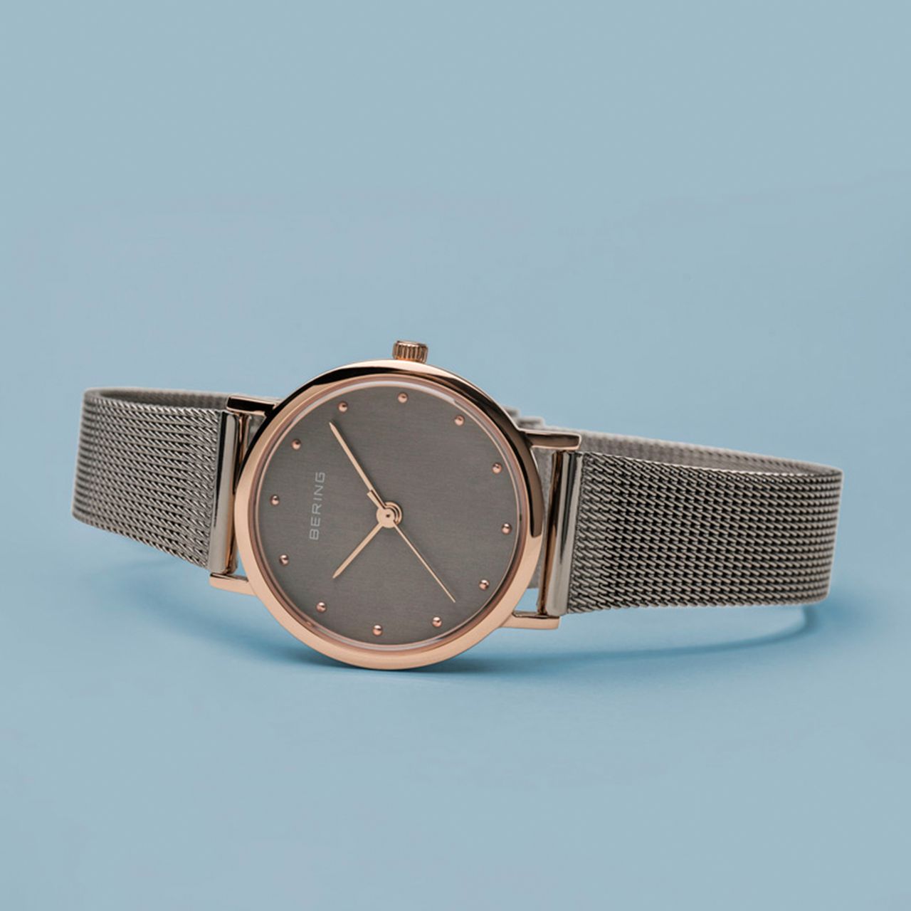 Bering Dames Horloge Zilverkleurig 13426-369