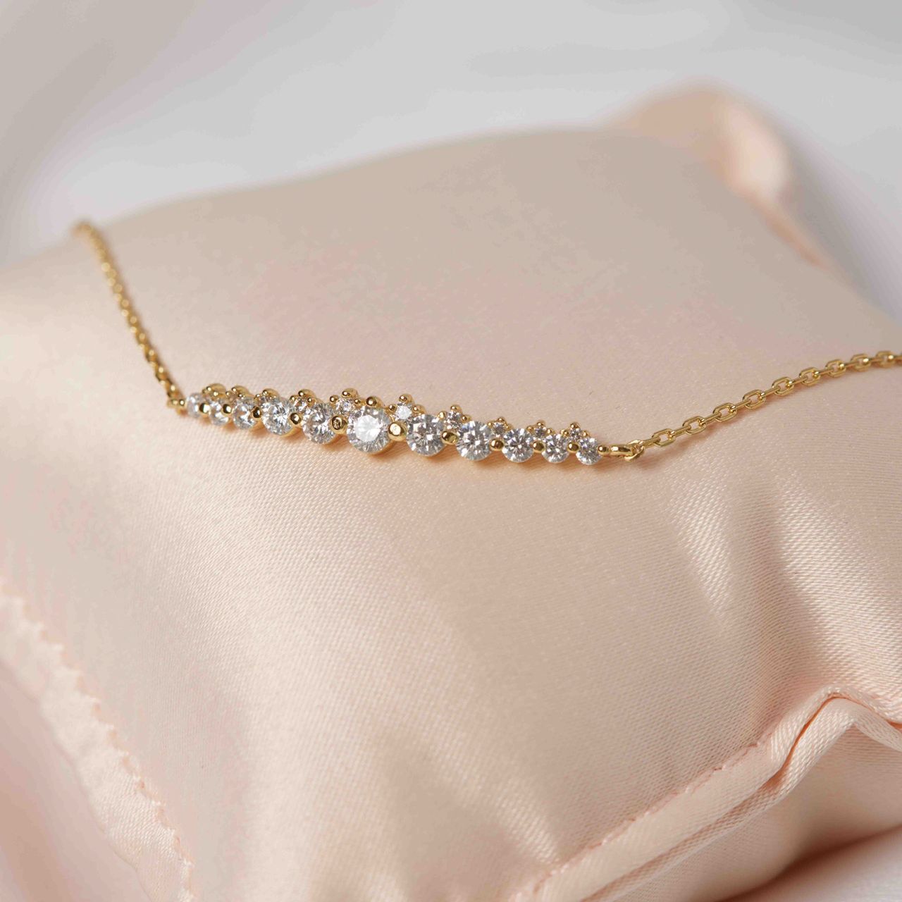 Silberarmband mit Zirkonia