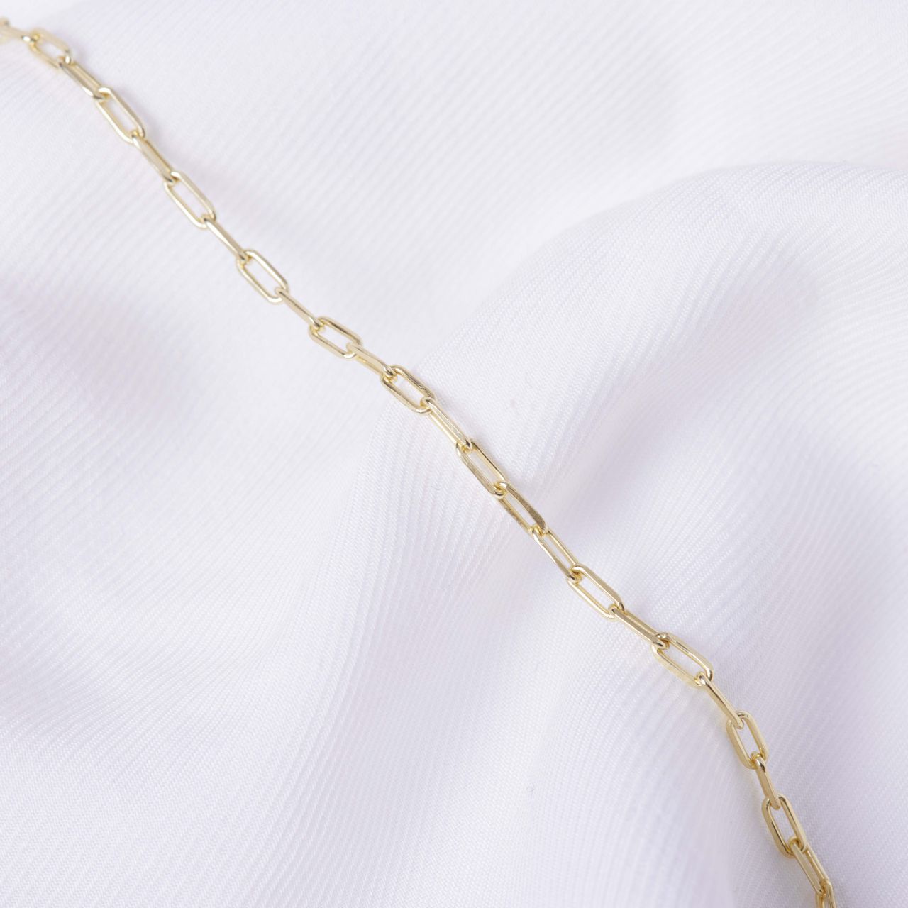 Vergoldetes Armband aus 925 Silber Closed forever 3 mm