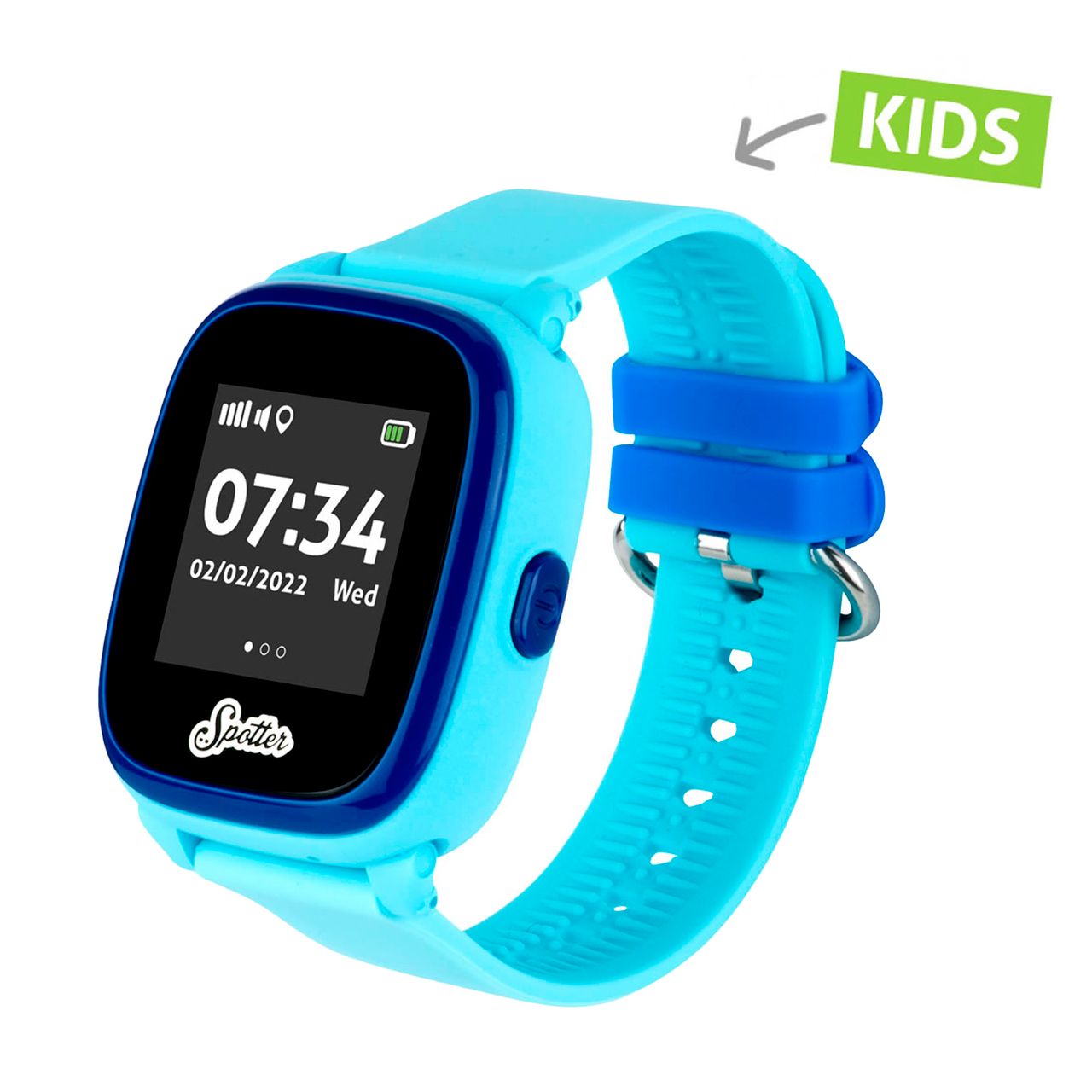 Spotter GPS-Uhr in Blau SPW-BL1701