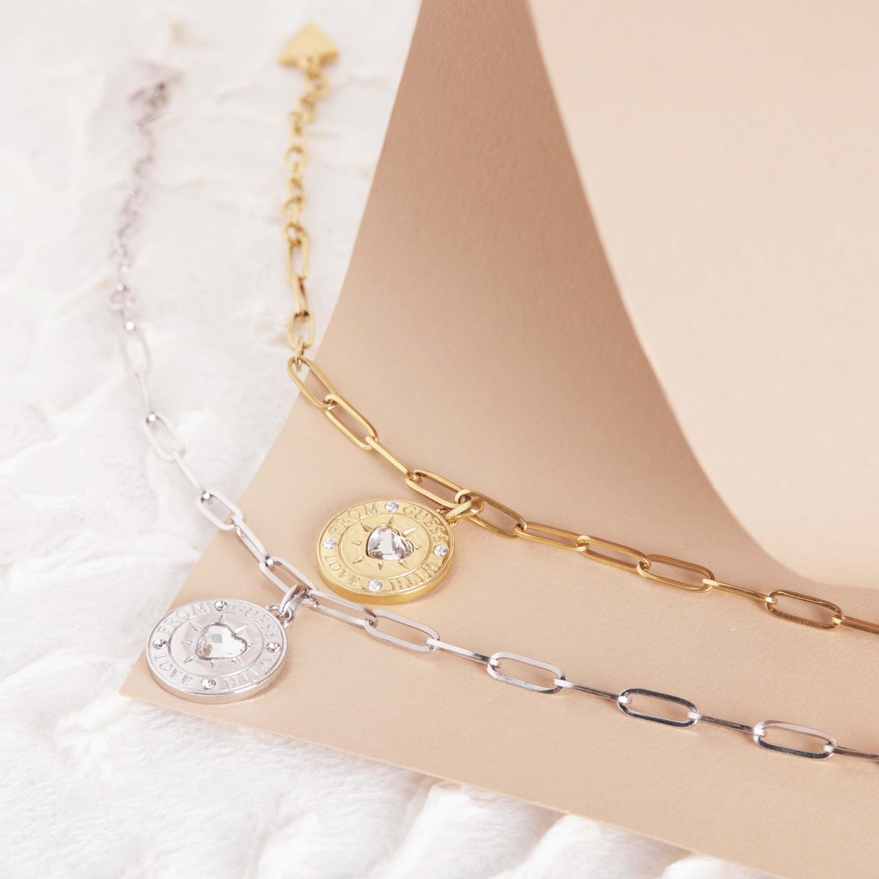 Guess stalen armband FROM GUESS WITH LOVE