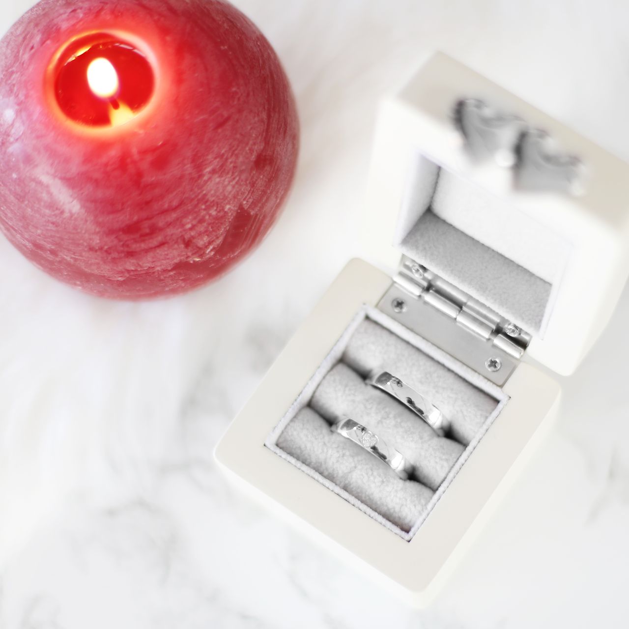 Zilveren liefdesring Nis heren