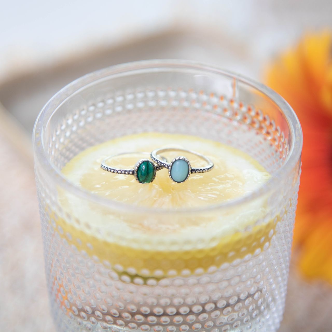 Zilveren ring met Gemstone amazonite