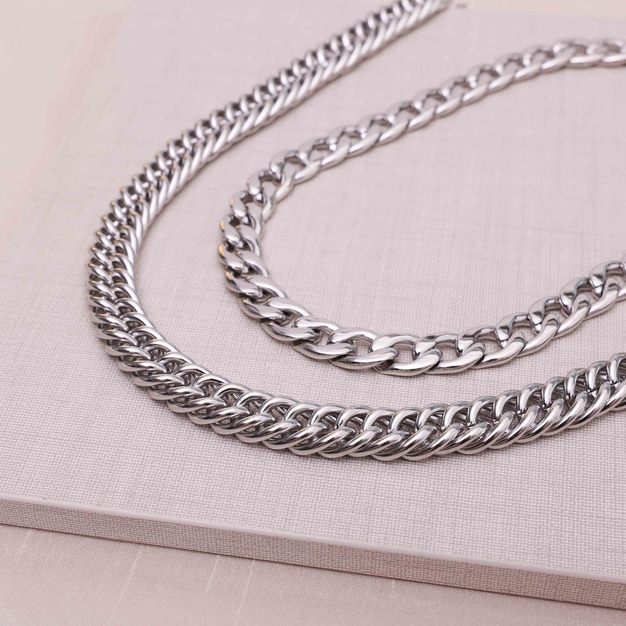 Stainless steel ketting Colette
