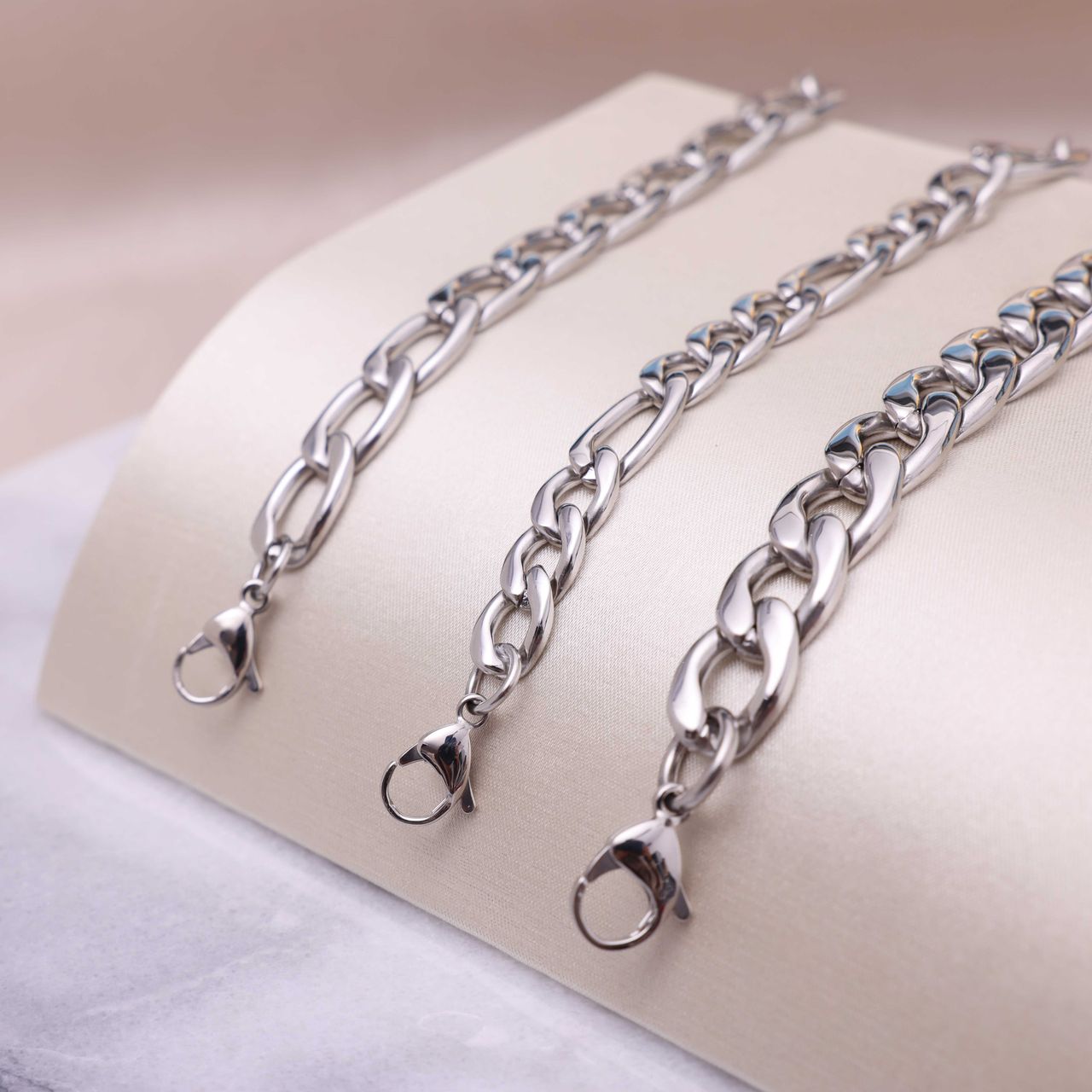 Stainless steel armband Colette