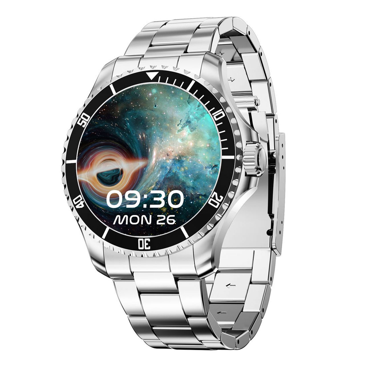 Nasa Smartwatch, 49 mm, Edelstahl, BNA30073-001