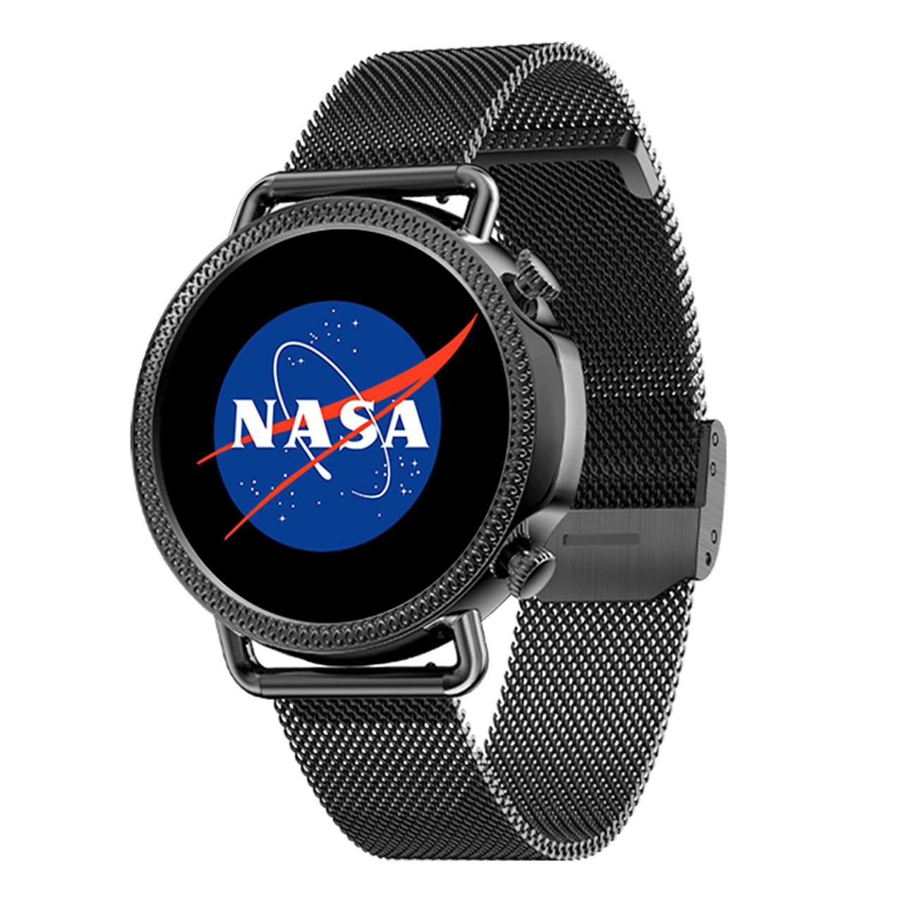 Nasa Smartwatch Digitaal Dames Horloge Zwart BNA30109-003