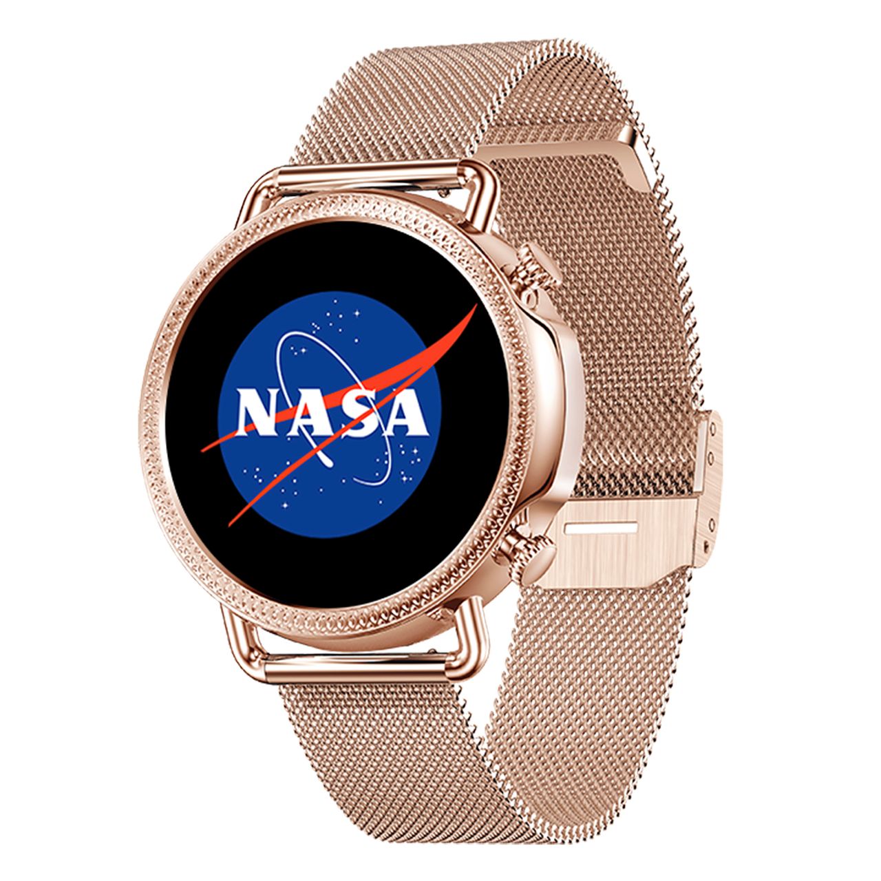 Nasa Smartwatch Digitaal Dames Horloge Rosekleurig BNA30109-005