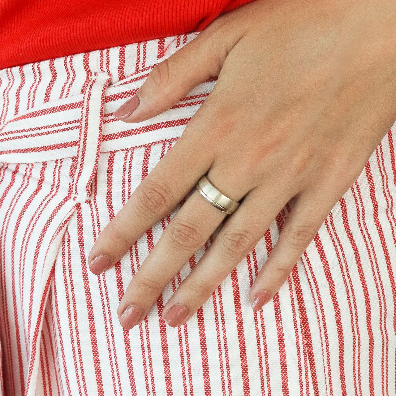 Zilveren liefdesring Barcelona dames