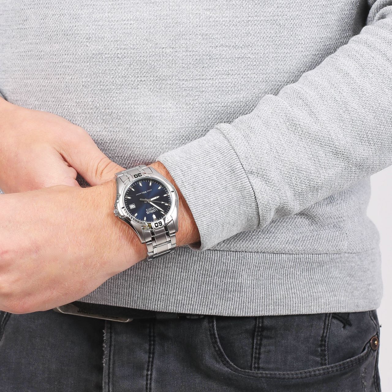 Lorus Heren Horloge Zilverkleurig RHXH93EX9