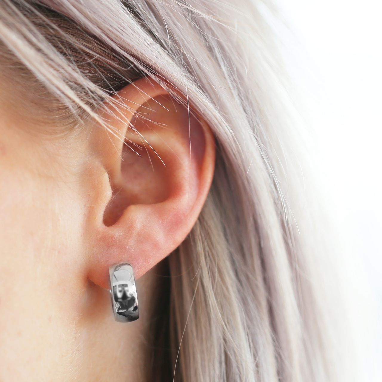 Ohrringe, 925 Silber