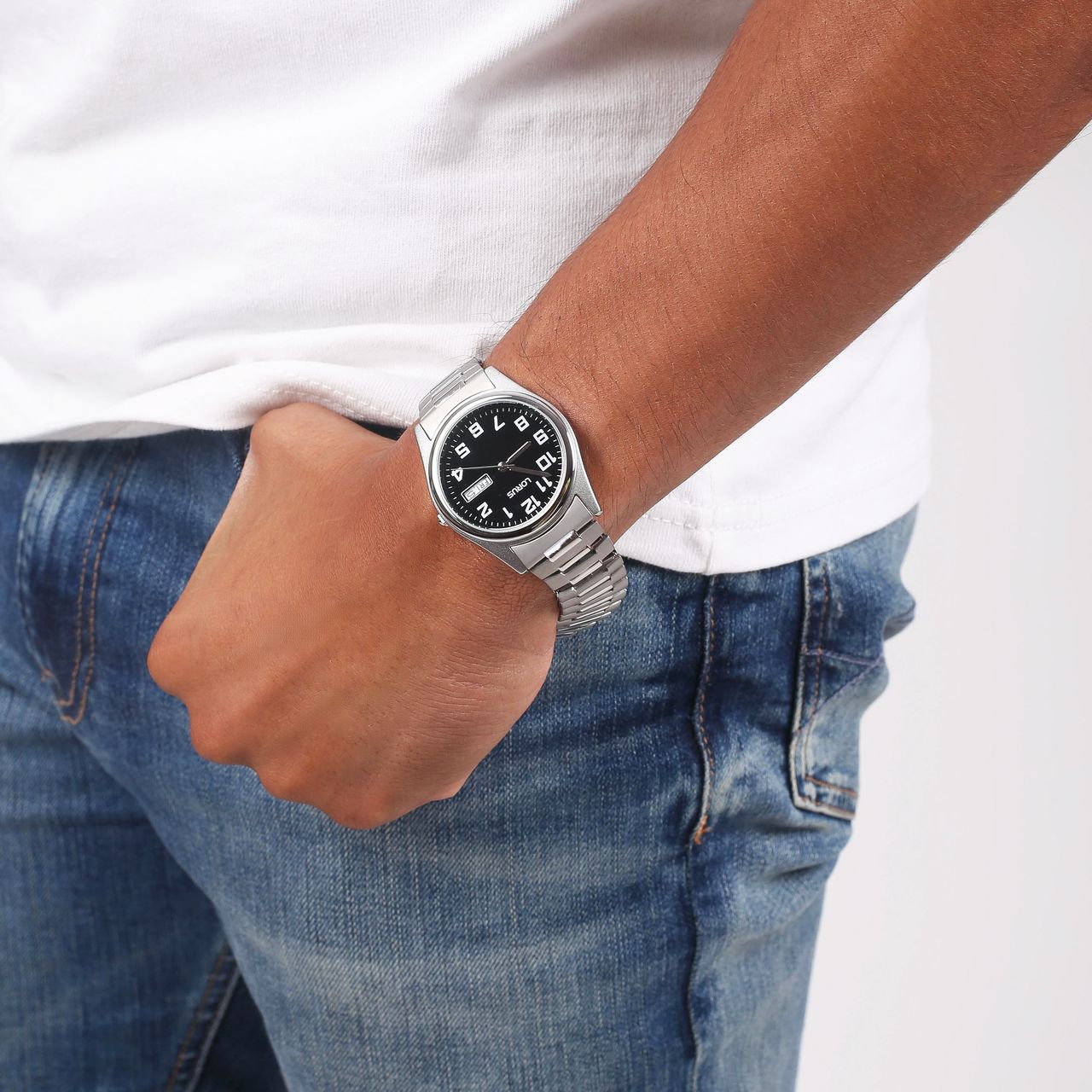 Lorus Heren Horloge Zilverkleurig RXN13CX9