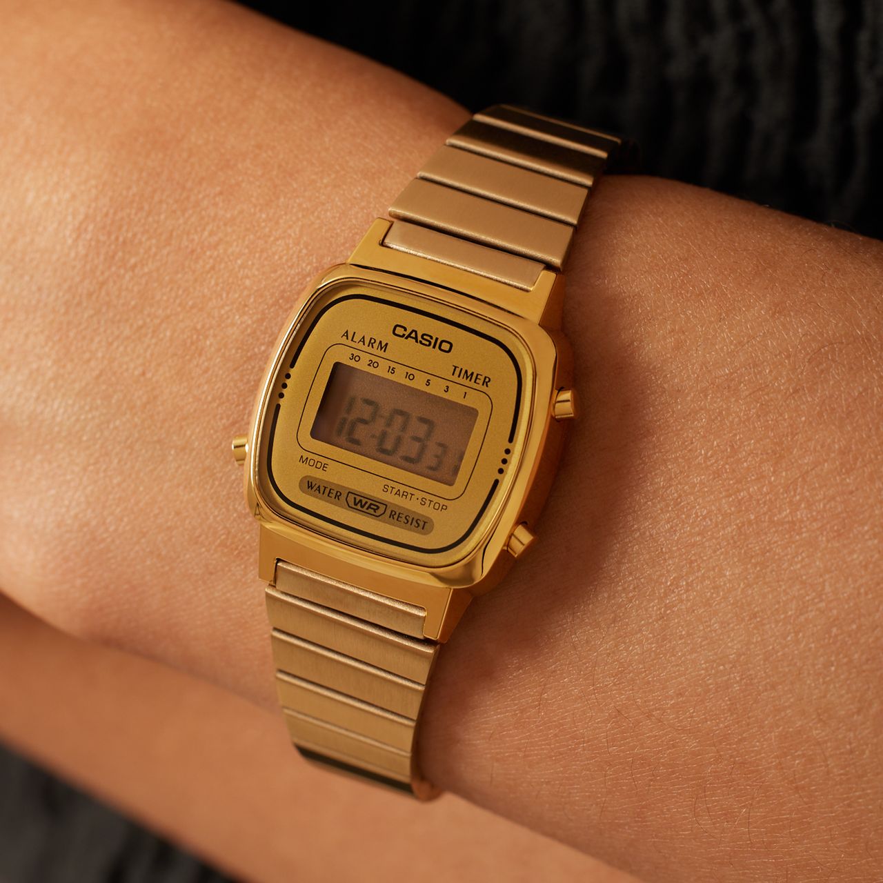 Casio Retro Armbanduhr LA670WEGA-9EF