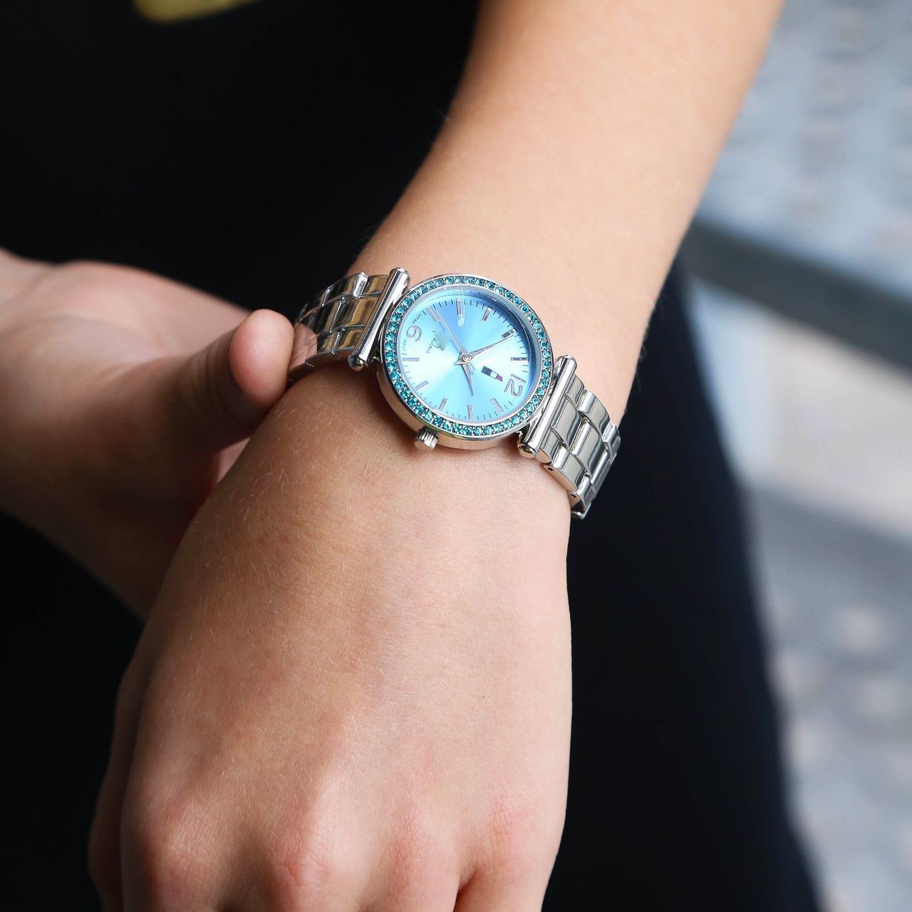 Little Miss Fabulous Armbanduhr mit Edelstahlarmband