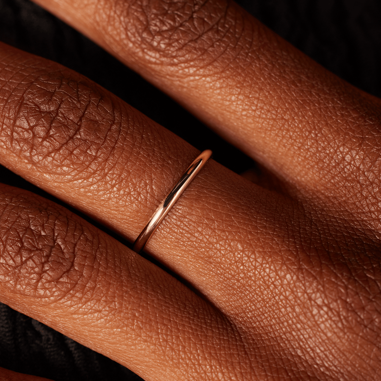 14 karaat geelgouden ring