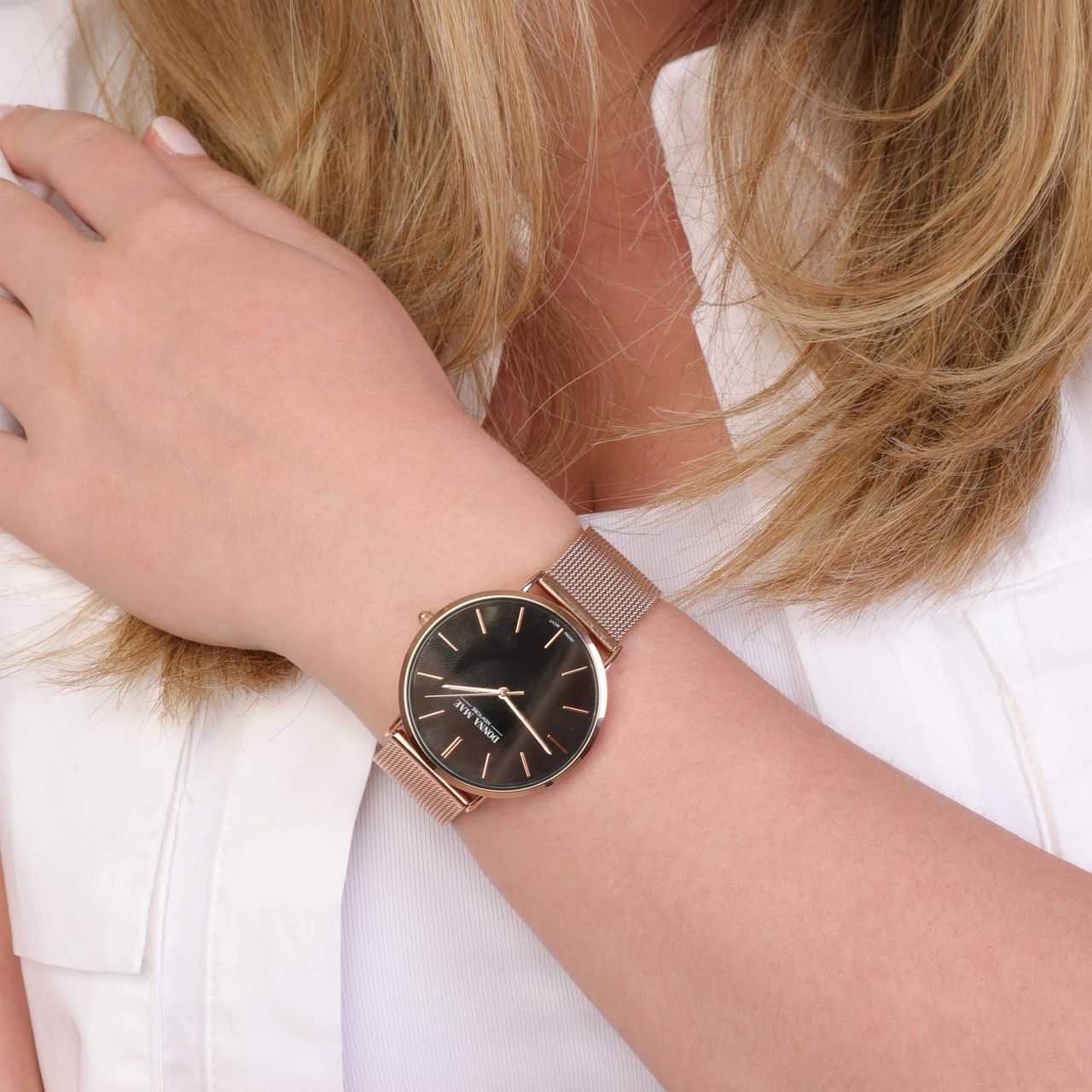 Donna Mae Mesh Uhr DM1528R-230