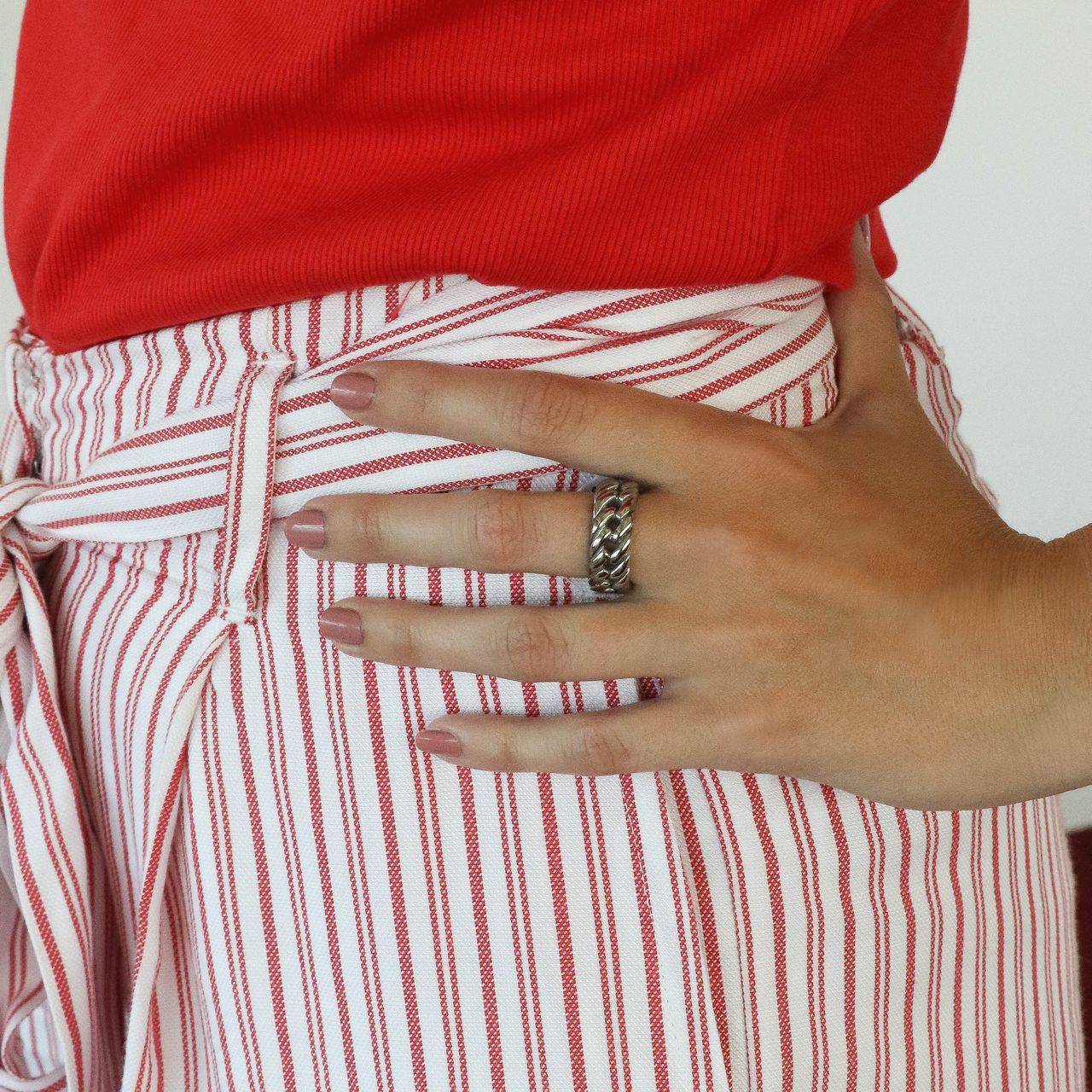 Stainless steel liefdesring Bogota dames en heren