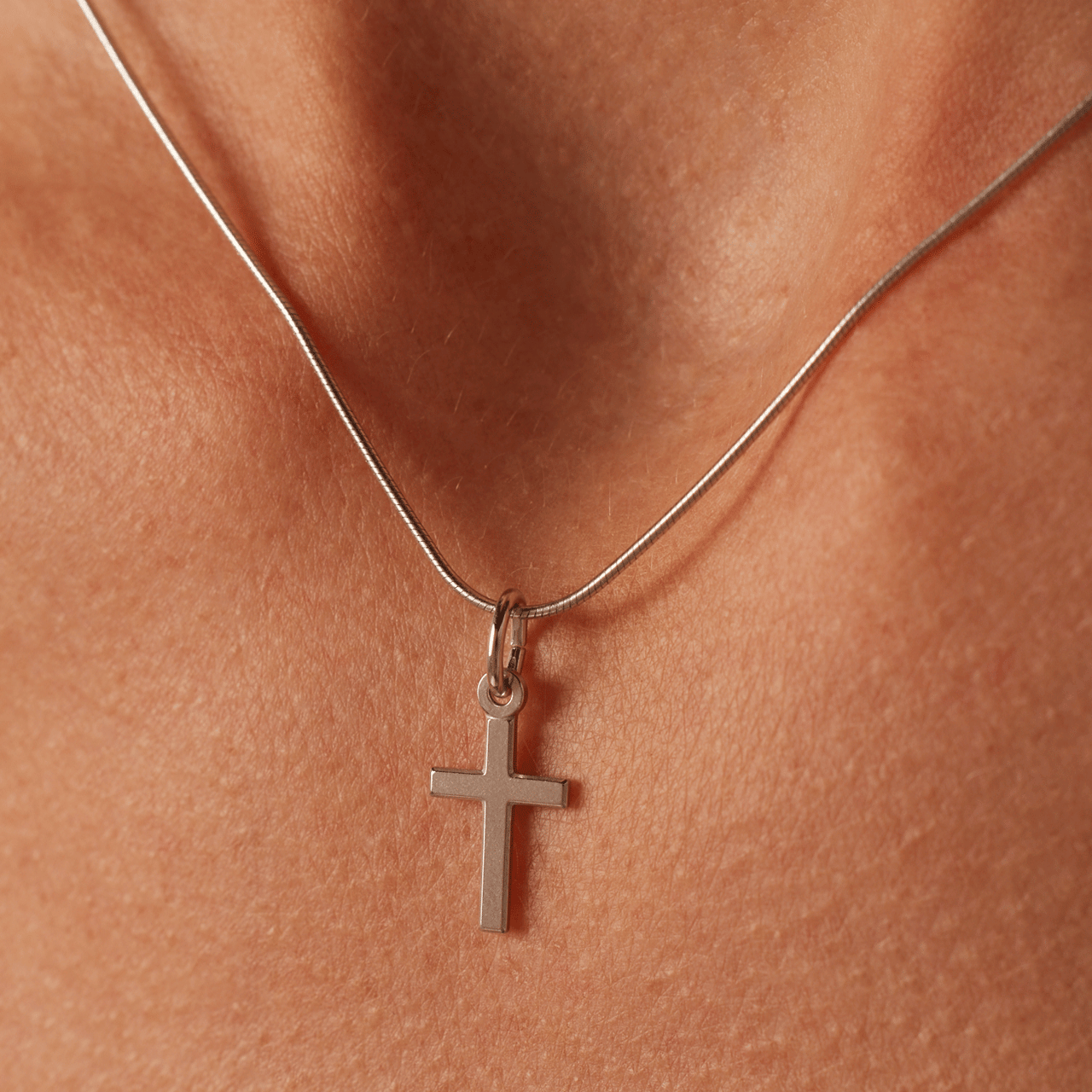 925 Silber Anhänger, Kreuz