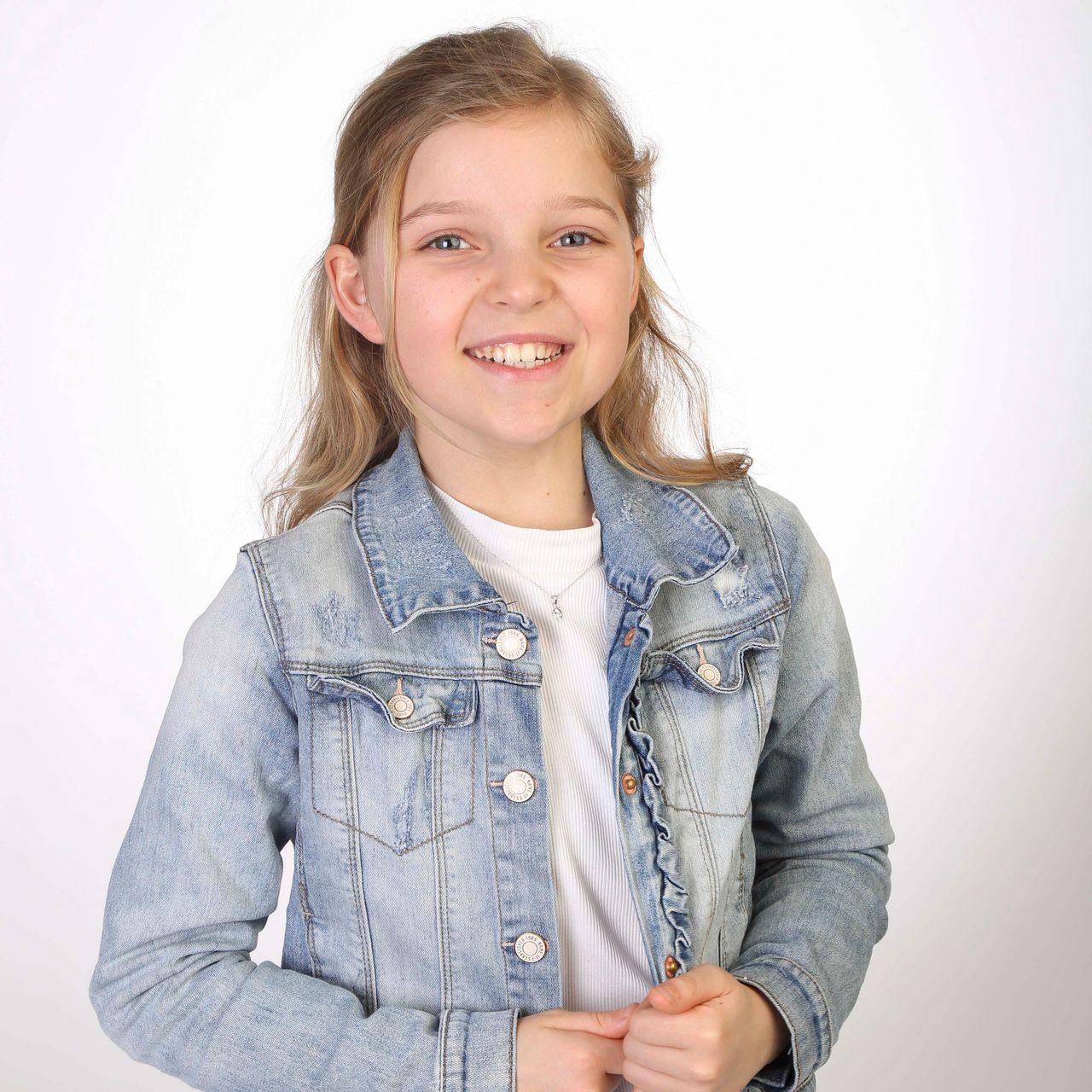Silberne Kinderkette Delfin