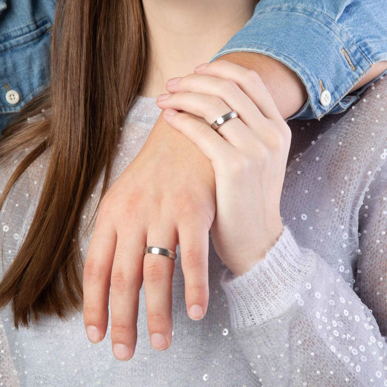 Zilveren liefdesring Corfu dames