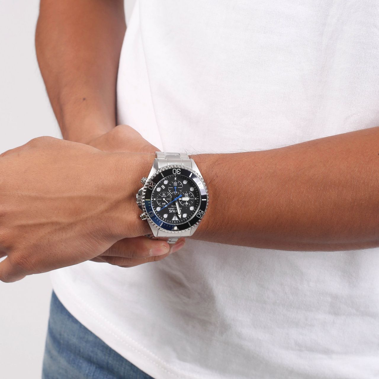 Lorus Chronograph-Herrenarmbanduhr RT315GX9
