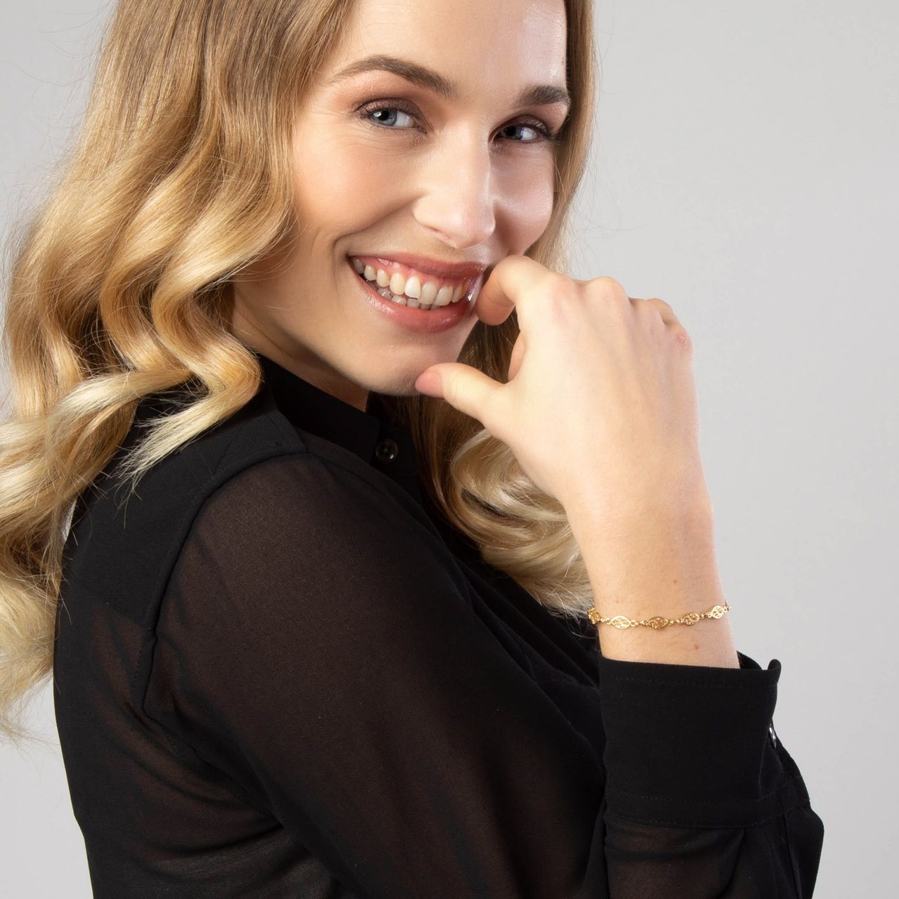 9 Karaat armband fantasie