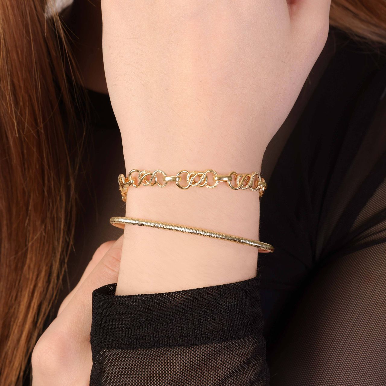 9 Karaat armband fantasie