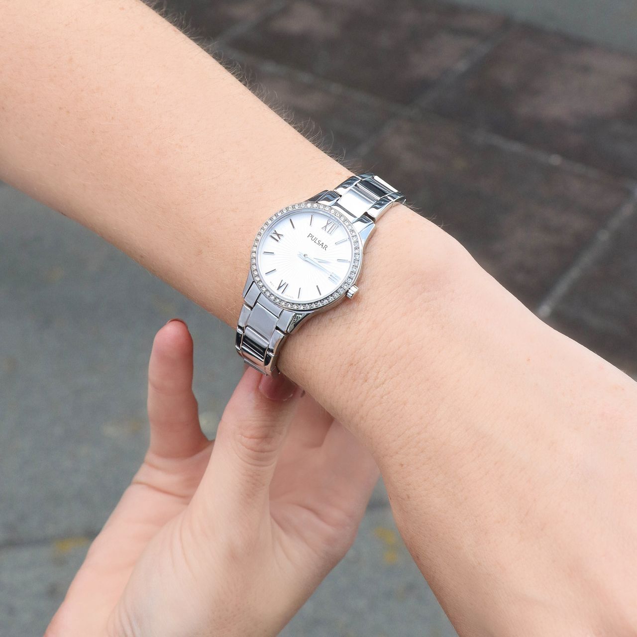 Pulsar Dames Horloge Zilverkleurig PM2171X9