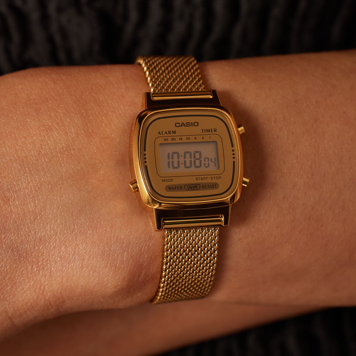 Casio Retro Digitaal Dameshorloge Goudkleurig LA670WEMY-9EF
