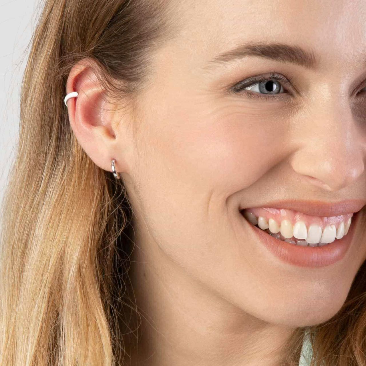 Ohrringe aus 925 Silber, 10 mm